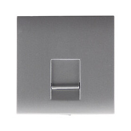 Prise Tel. Rj 45 Cat.5 - Moteur Seul - Silver - Simplea