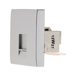 Prise Tel. Rj 45 Cat.5 - Moteur Seul - Silver - Simplea