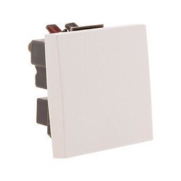 Bouton Poussoir - Moteur Seul - Blanc - Simplea