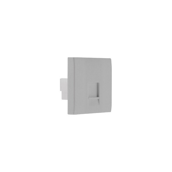 Prise Tel. Rj 45 Cat.5 - Moteur Seul - Silver - Simplea