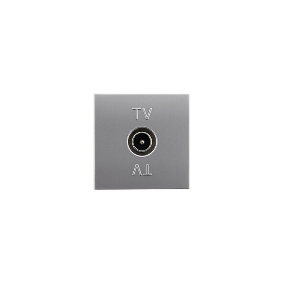 Prise Tv - Moteur Seul - Silver - Simplea