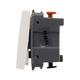 Va Et Vient 1/2 Module - Moteur Seul - Blanc - Simplea