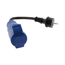 Adaptateur Caravane Femelle Cee17 En Mâle 16a - Zenitech
