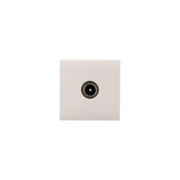 Prise Tv - Moteur Seul - Blanc - Simplea