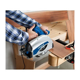 Scie Plongeante Scheppach 1200w - 160 Mm - Pl55  Livree Avec 2 Rails De 700 Mm, Un Connecteur De Rail Et Un Anti-basculement