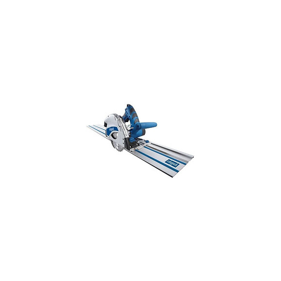 Scie Plongeante Scheppach 1200w - 160 Mm - Pl55  Livree Avec 2 Rails De 700 Mm, Un Connecteur De Rail Et Un Anti-basculement