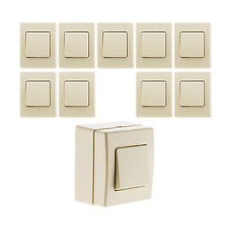 Lot De 10 Va & Vient 10a Saillie Béjing - Beijing