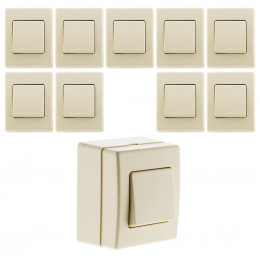 Lot De 10 Va & Vient 10a Saillie Béjing - Beijing