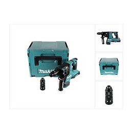 Makita Dhr 281 Zj Perforateur-burineur Sans Fil Brushless 28 Mm 2x 18 V  Pour Sds-plus Avec Mandrin De Changement Rapide + Coff
