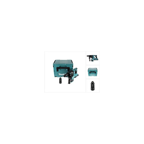 Makita Dhr 281 Zj Perforateur-burineur Sans Fil Brushless 28 Mm 2x 18 V  Pour Sds-plus Avec Mandrin De Changement Rapide + Coff