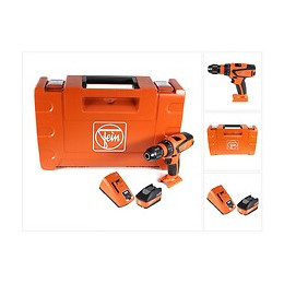 Fein Ascm 18 Qsw Perceuse Visseuse Sans Fil 4-vitesses 18v 40nm ( 71161264000 ) Set + Coffret De Transport + 1x Batterie 5,2 Ah