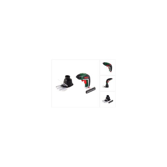 Bosch Ixo V 3,6 V Visseuse Sans Fil Pour Jardin ( 06039a800a ) + Cisaille À Gazon + Cisaille À Arbuste + Batterie + Câble De
