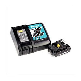 Makita Ddf 484 Ra1j 18 V Perceuse Visseuse Sans Fil Brushless 54 Nm Avec Boîtier Makpac + 1x Batterie Bl 1820 2,0 Ah + Chargeu