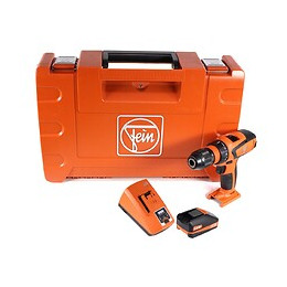 Fein Ascm 18 Qsw Perceuse Visseuse Sans Fil 4-vitesses 18v 40nm ( 71161264000 ) Set + Coffret De Transport + 1x Batterie 3,0 Ah