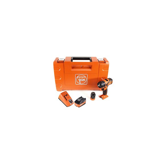 Fein Abs 18 Q Perceuse-visseuse Sans Fil 18v 60nm Interface Quickin ( 71132264000 ) + Coffret De Transport + 1 X Batterie High 