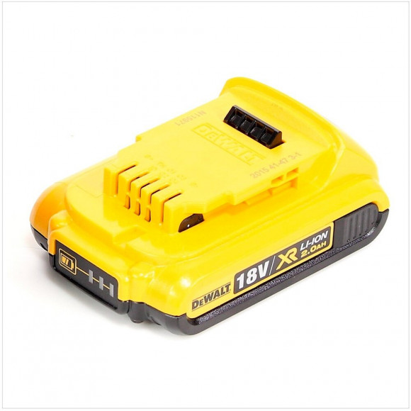 Dewalt Dcd 791 Nt 18v Perceuse-visseuse Sans Fil 70nm + 1x Batterie 2,0 Ah + Coffret De Transport Tstak - Sans Chargeur