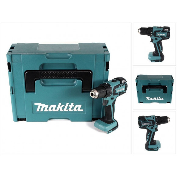 Makita Ddf 459 Zj Perceuse-visseuse Sans Fil 18v, 45nm Solo + Makpac - Sans Batterie, Sans Chargeur