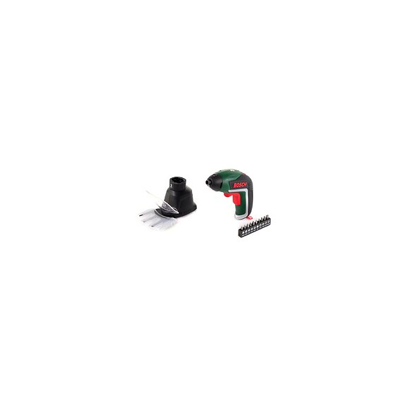 Bosch Ixo V 3,6 V Visseuse Sans Fil Pour Jardin ( 06039a800a ) + Cisaille À Gazon + Cisaille À Arbuste + Batterie + Câble De