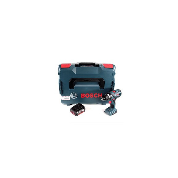 Bosch Gsr 18v-28 Perceuse-visseuse Sans Fil 18v 1/2" 13mm + Coffret De Transport L-boxx + 1 X Batterie 5 Ah - Sans Chargeur