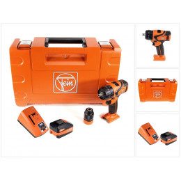Fein Abs 18 Q Perceuse-visseuse Sans Fil 18v 60nm Interface Quickin ( 71132264000 ) + Coffret De Transport + 1 X Batterie 6,0 A