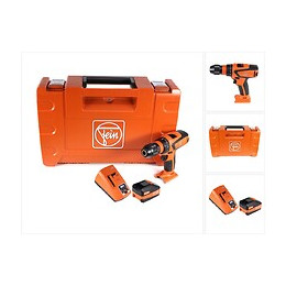 Fein Ascm 18 Qsw Perceuse Visseuse Sans Fil 4-vitesses 18v 40nm ( 71161264000 ) Set + Coffret De Transport + 1x Batterie 6,0 Ah