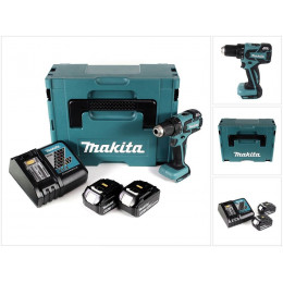 Makita Ddf 459 Rgj 18 V Li-ion Perceuse Visseuse Sans Fil + Coffret Makpac + 2 X Batteries 6,0 Ah + Chargeur