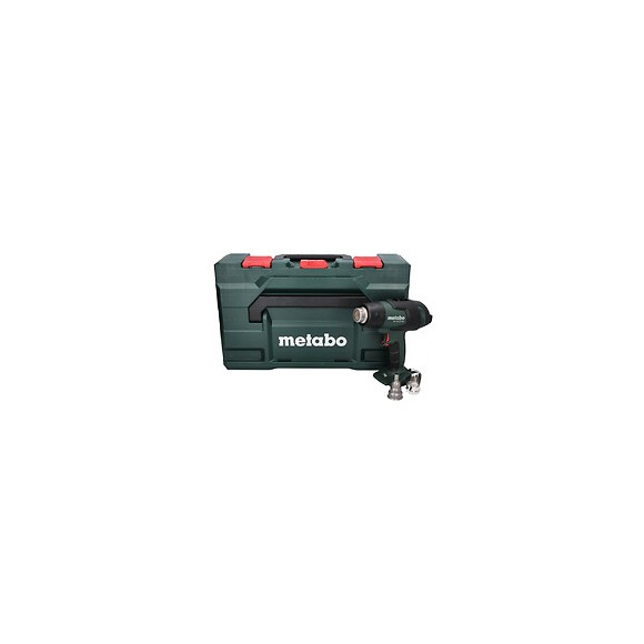 Metabo Hg 18 Ltx 500 Pistolet À Air Chaud 300 - 500 °c  18 V + Coffret Metabo - Sans Batterie - Sans Chargeur ( 610502840 )