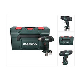 Metabo Hg 18 Ltx 500 Pistolet À Air Chaud 300 - 500 °c  18 V + Coffret Metabo - Sans Batterie - Sans Chargeur ( 610502840 )