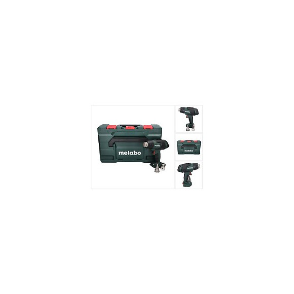 Metabo Hg 18 Ltx 500 Pistolet À Air Chaud 300 - 500 °c  18 V + Coffret Metabo - Sans Batterie - Sans Chargeur ( 610502840 )