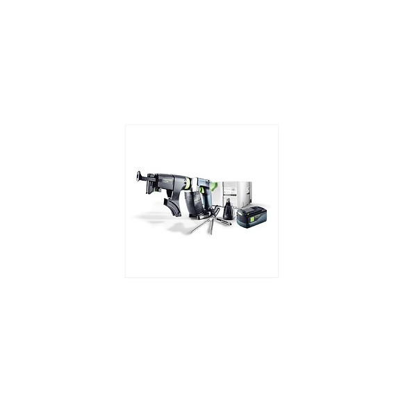 Festool Dwc 18-2500 Li Basic Visseuse Sans Fil Pour Plaquistes ( 574742 ) Avec Boîtier Systainer + Chargeur De Vis + 1x Batter