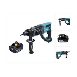 Makita Dhr 202 F1 18 V Li-ion Perforateur Burineur Sans Fil + 1x Batterie Bl1830 3,0 Ah - Sans Chargeur