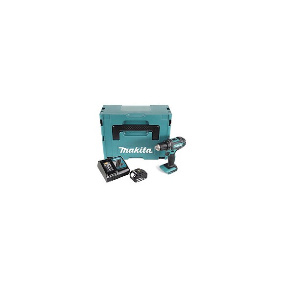 Makita Ddf 482 Rf1j Perceuse Visseuse Sans Fil 18v 62nm + 1x Batterie 3,0 Ah + Chargeur + Makpac
