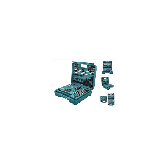 Makita Jeu De Forets Et D'embouts: Embouts / Forets/ Douilles 212 Pcs. ( E-06270 )