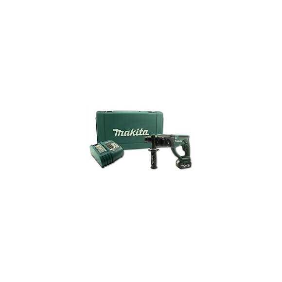 Makita Bhr 202 Perforateur Combiné Sans Fil 18v 2,0j Sds Plus + Coffret De Transport+ 1x Batterie 3ah + Chargeur