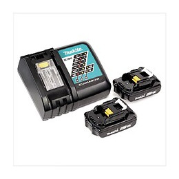 Makita Ddf 484 Raj 18 V Perceuse Visseuse Sans Fil Brushless 54 Nm Avec Boîtier Makpac + 2x Batteries Bl1820 2,0 Ah + Chargeur