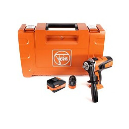 Fein Ascm 18 Qm Perceuse-visseuse Sans Fil - 4 Vitesses 18v 90nm ( 71161164000 ) Set + Coffret De Transport + 1x Batterie 6,0 A