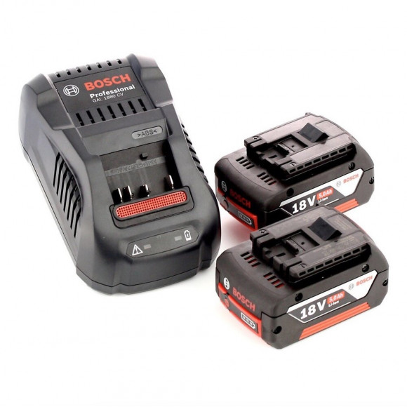 Bosch Gsr 18v-28 Perceuse-visseuse Sans Fil 18v 1/2" 13mm + Coffret De Transport L-boxx + 2x Batteries 5 Ah + Chargeur Rapide