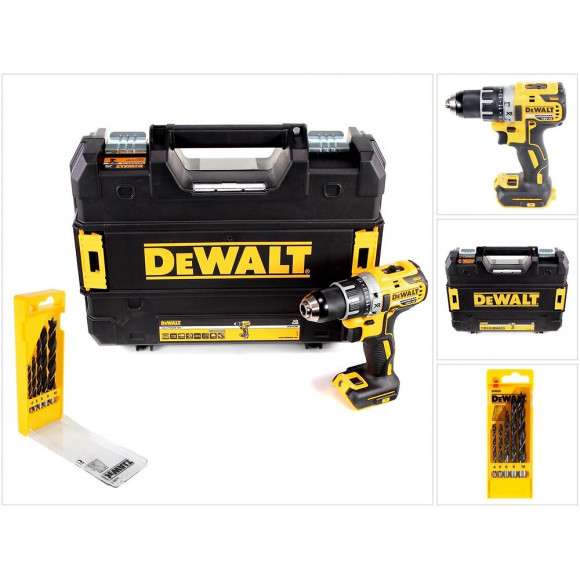 Dewalt Dcd 791 18 V Perceuse Sans Fil Brushless Avec Boîtier Tstak-box Inclu 5 Pieces De Perçage Dt 4535-qz ( 567228-001 ) Sa