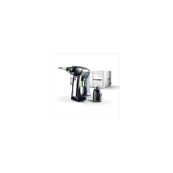 Festool C 18 Li-basic Perceuse-visseuse Sans Fil Avec Boîtier Systainer Sans Batterie Ni Chargeur ( 574737 )