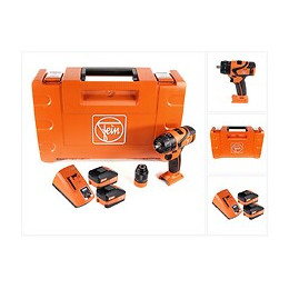Fein Abs 18 Q Perceuse-visseuse Sans Fil 18v 60nm Interface Quickin ( 71132264000 ) + Coffret De Transport + 2x Batteries 6,0 A