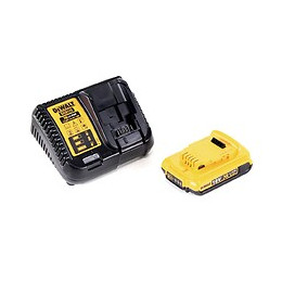 Dewalt Dcs 570 D1 18 V Brushless Scie Circulaire Sans Fil Avec Boîtier Tstak + 1x 2,0 Ah Chargeur + 1x Chargeur