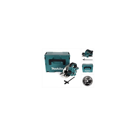Makita Dhs 660 Zj Scie Circulaire Sans Fil 165 Mm 18v Solo + Coffret De Transport - Sans Batterie, Sans Chargeur