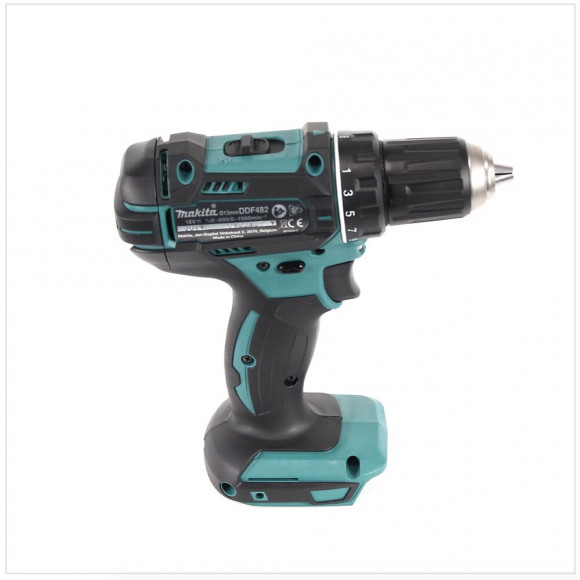 Makita Ddf 482 Rtj Perceuse-visseuse Sans Fil De 18 V + Boîtier Makpac - Sans Batterie Ni Chargeur