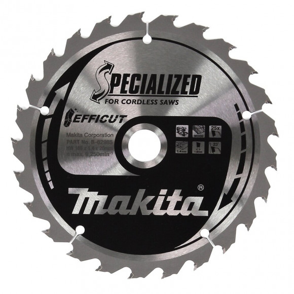 Makita Dhs 660 Zj Scie Circulaire Sans Fil 165 Mm 18v Solo + Coffret De Transport - Sans Batterie, Sans Chargeur