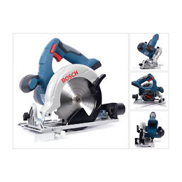 Bosch Gks 18 V-li Scie Circulaire Sans Fil 18v 165 Mm ( 060166h000  ) - Sans Batterie, Sans Chargeur