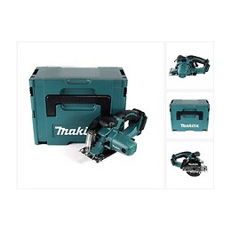 Makita Dcs 552 Zj 18 V Scie Circulaire À Main Sans Fil Metall 136 Mm + Coffret Makpac + Lame De Scie Et Lunettes De Protection