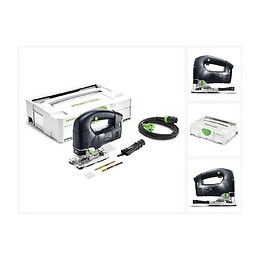 Festool Psb 300 Eq-plus Trion Scie Sauteuse Pendulaire 720w + Coffret De Transport Tloc + 2x Lames De Scie + Pare-éclats ( 561