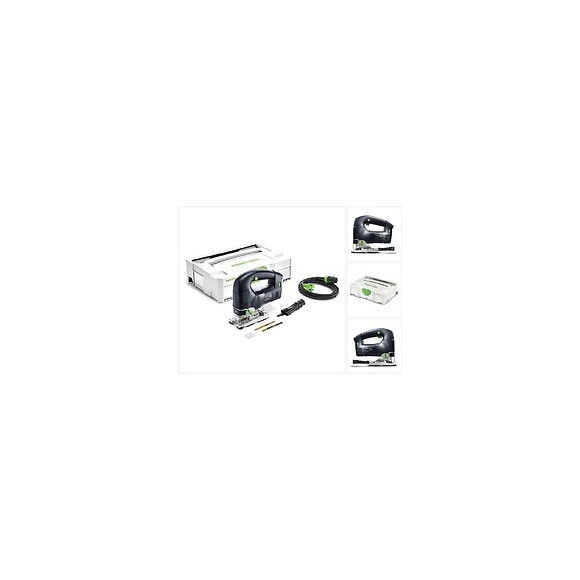 Festool Psb 300 Eq-plus Trion Scie Sauteuse Pendulaire 720w + Coffret De Transport Tloc + 2x Lames De Scie + Pare-éclats ( 561