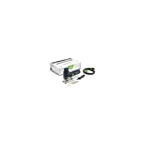 Festool Psb 300 Eq-plus Trion Scie Sauteuse Pendulaire 720w + Coffret De Transport Tloc + 2x Lames De Scie + Pare-éclats ( 561