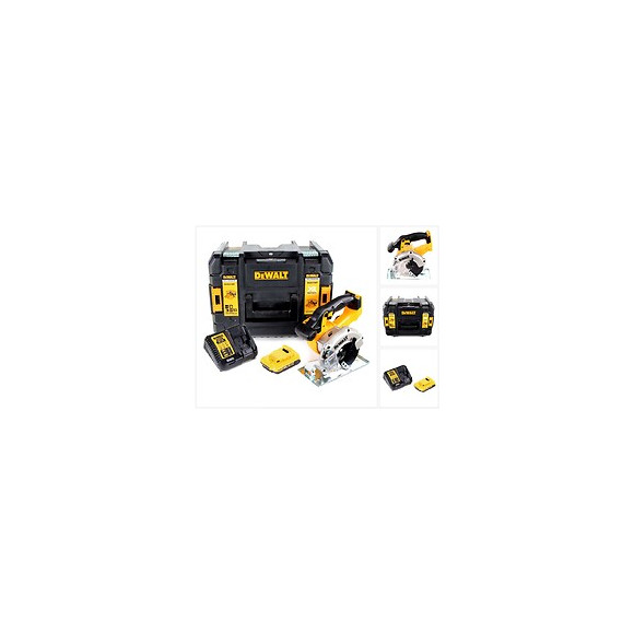 Dewalt Dcs 373 D1 Scie Circulaire Sans Fil En Métal 18v 140 X 20 Mm 460w + 1x Batterie 2,0ah + Chargeur + Lame De Scie + Coffr